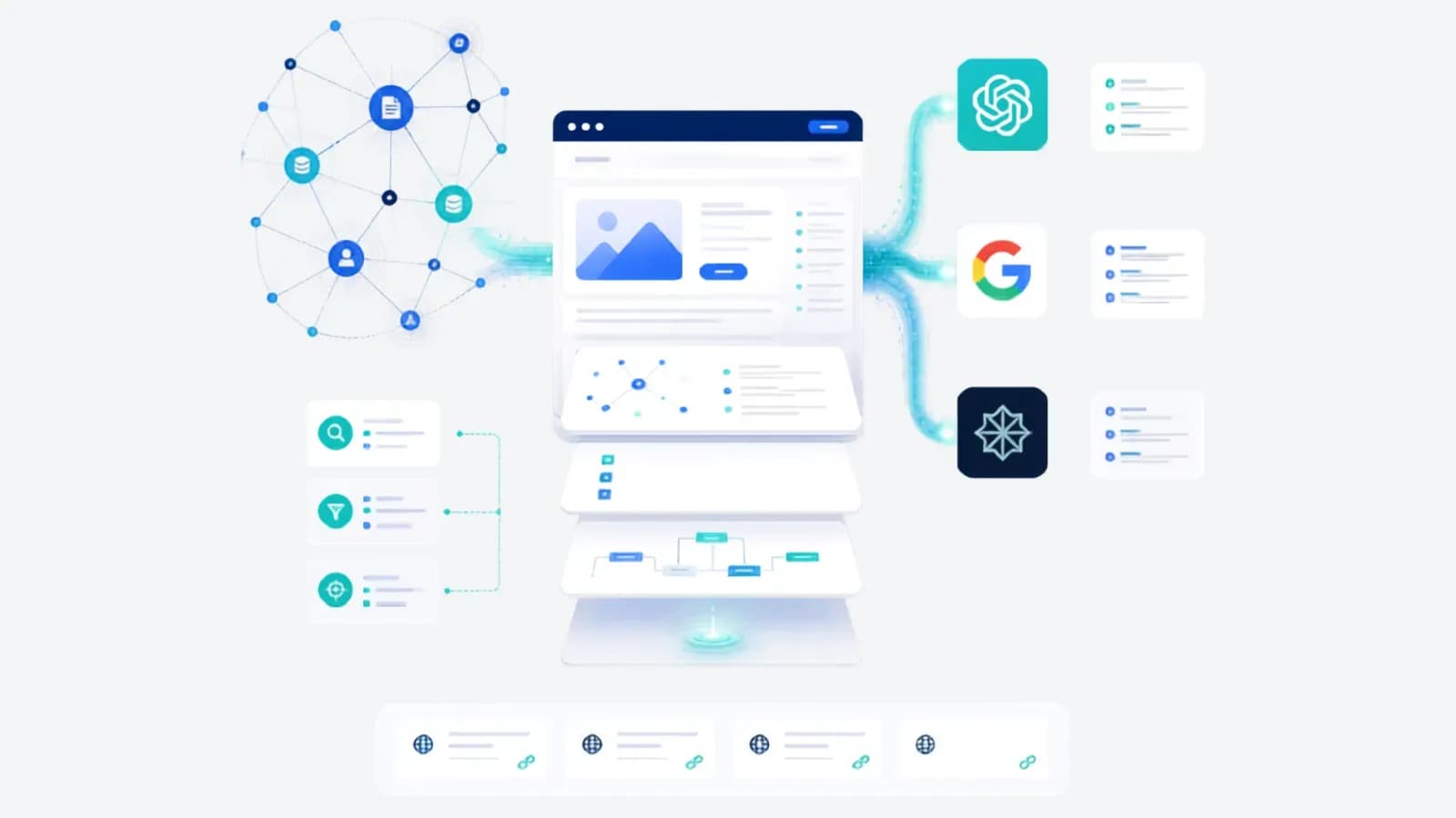 Illustration: How AI SEO Services Help You Earn Organic AI Citations Across ChatGPT, Google AI Overviews & Perplexity