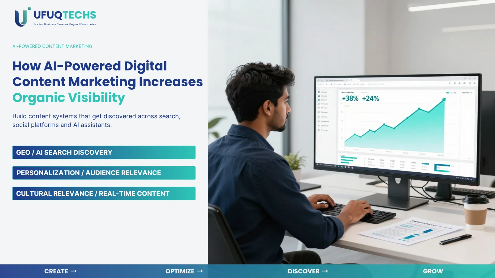 How AI-Powered Digital Content Marketing Helps Indian Businesses Increase Organic Visibility